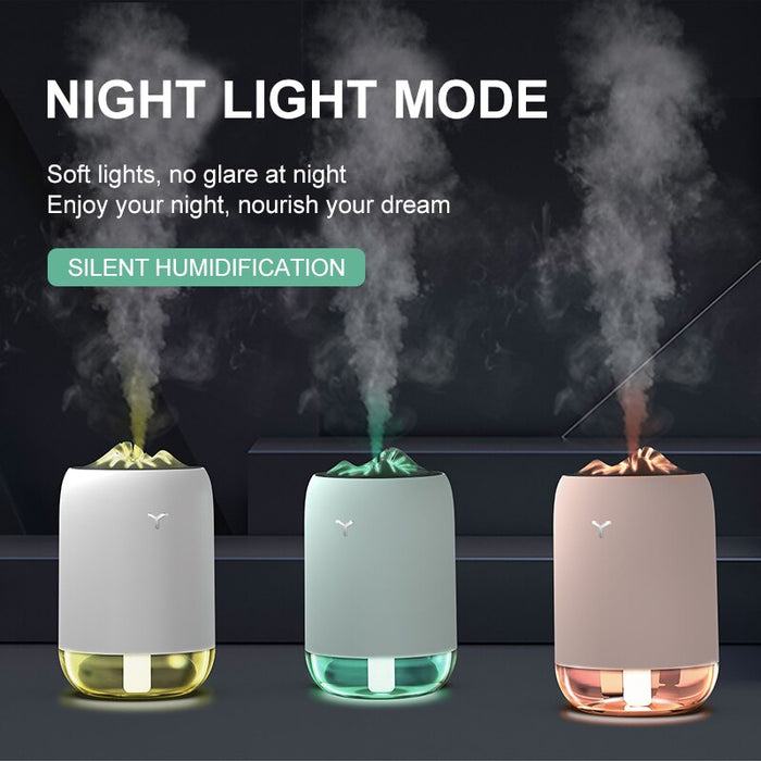 Mini USB Humidifier with Night Light